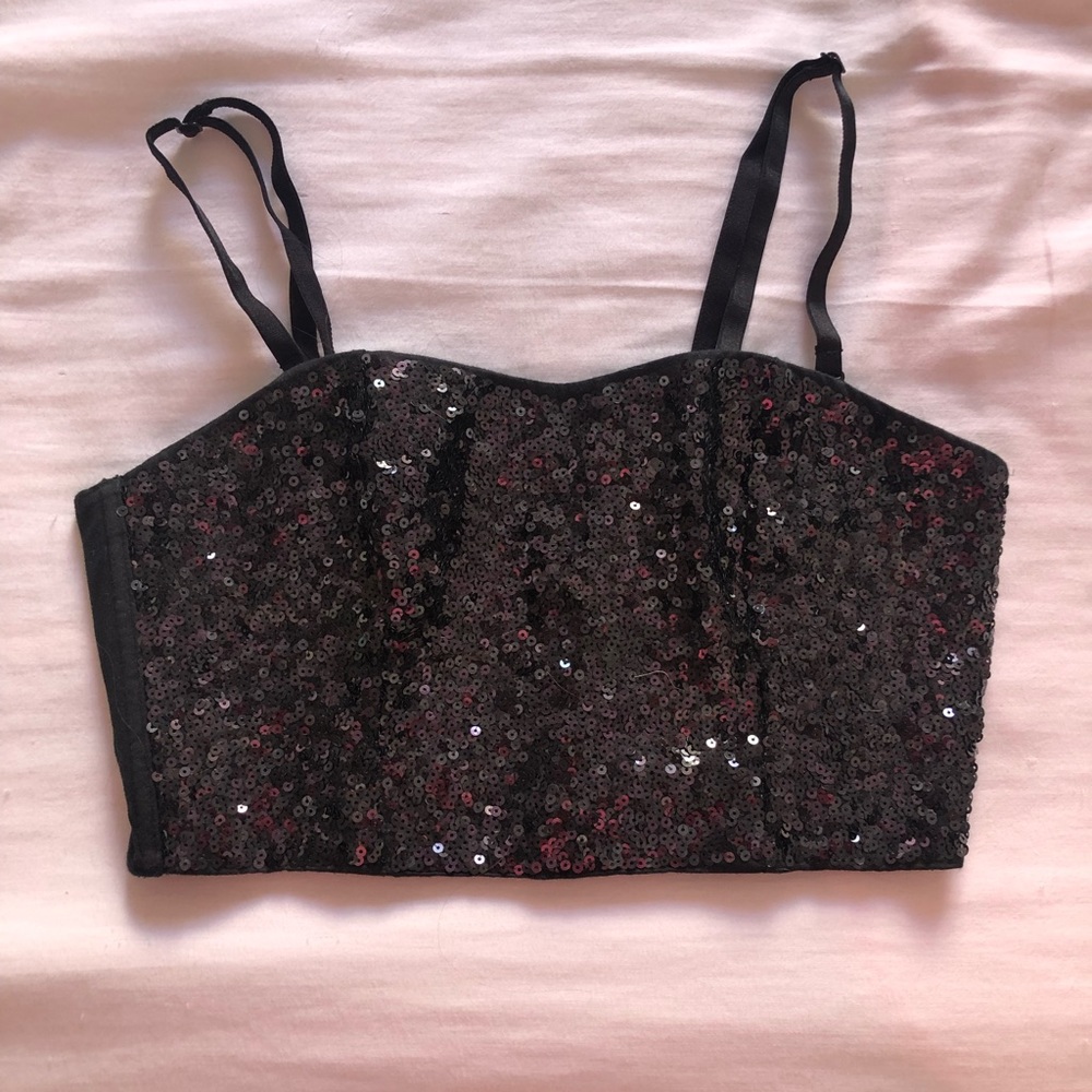 VS PINK Sparkly Bralette/Crop